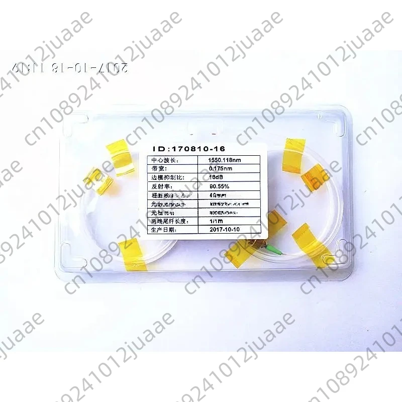 Fiber Bragg Grating 1550nm FBG Fiber Bragg Length 1 m Length 10mmFC/APC