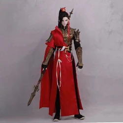 1/3 Ancient Costume BJD Clothes Hanfu Robe Samurai Armor Outfit For BJD/SD POPO68 SSDF ID75 Strong Uncle Doll Accessories C1503