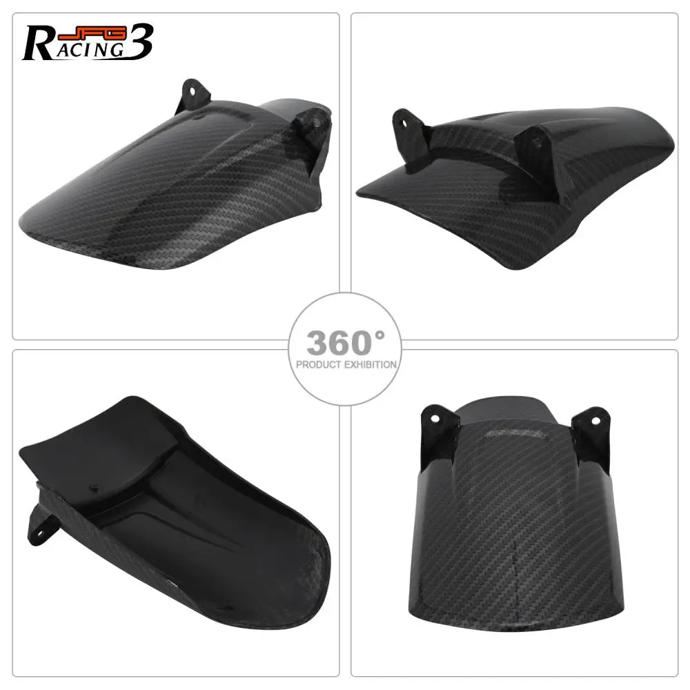 Motorcycle Imitation Carbon Fiber Rear Wheel Mudguards Fender For Sur-Ron Surron S X Off-Road Electric Cross-country Bike