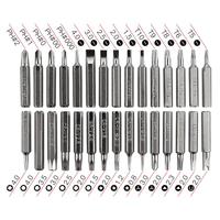 Creative 32 In 1 Screwdriver Set Precision Mini Magnetic Screwdriver Bits Kit Phone Mobile Camera Maintenance Tool Repair