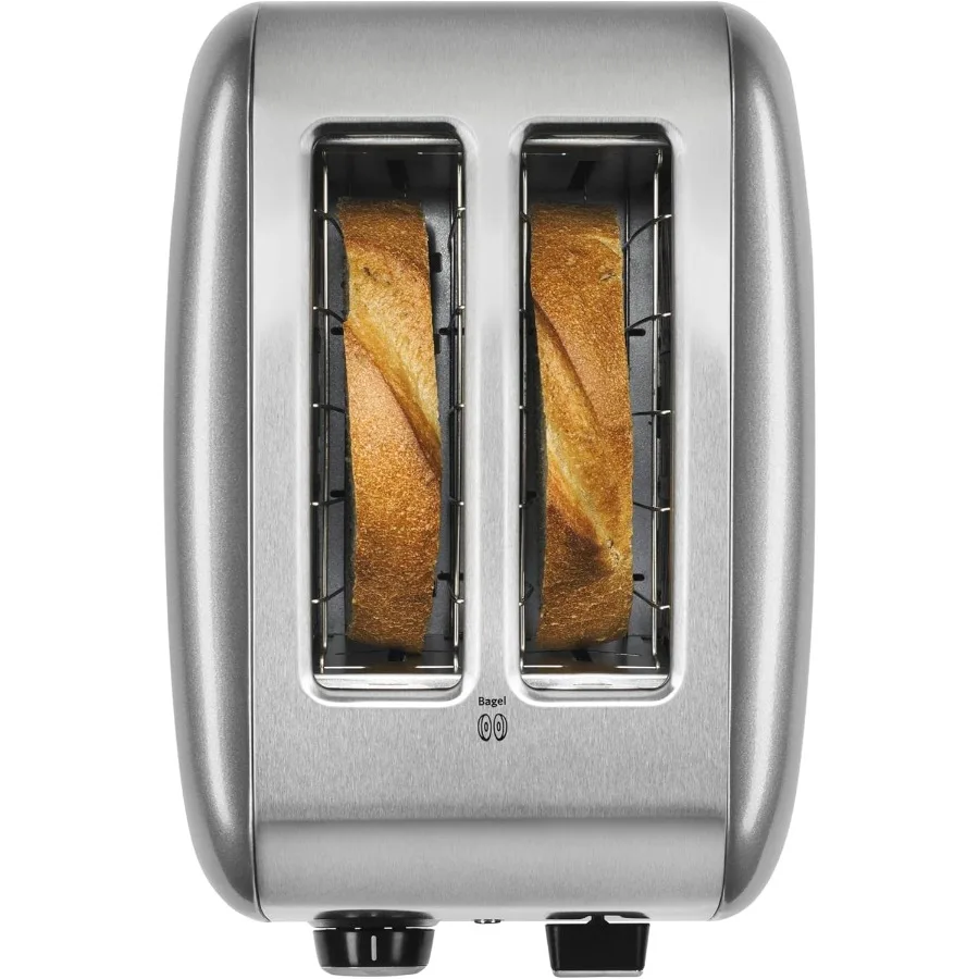 12カップのコーヒーメーカー（スパイラルシャワーヘッド付きでより良い抽出を実現）と、ベーグルや様々なパンに対応する2枚焼きトースター