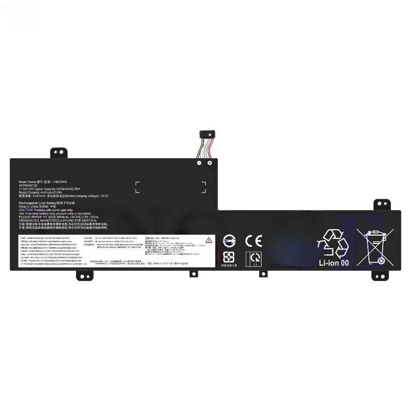 L19D3PD6 Laptop battery For Lenovo IdeaPad Flex 5-14ARE05 5-14ITL05 5-14IIL05 5-14ALC05 5-15IIL05 L19L3PD6  L19M3PD6 4570mAh