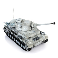2.4G Heng Long 1/16 3859 Snow 7.0 Plastic German Panzer IV F2 RTR RC Tank Model TH17403-SMT4