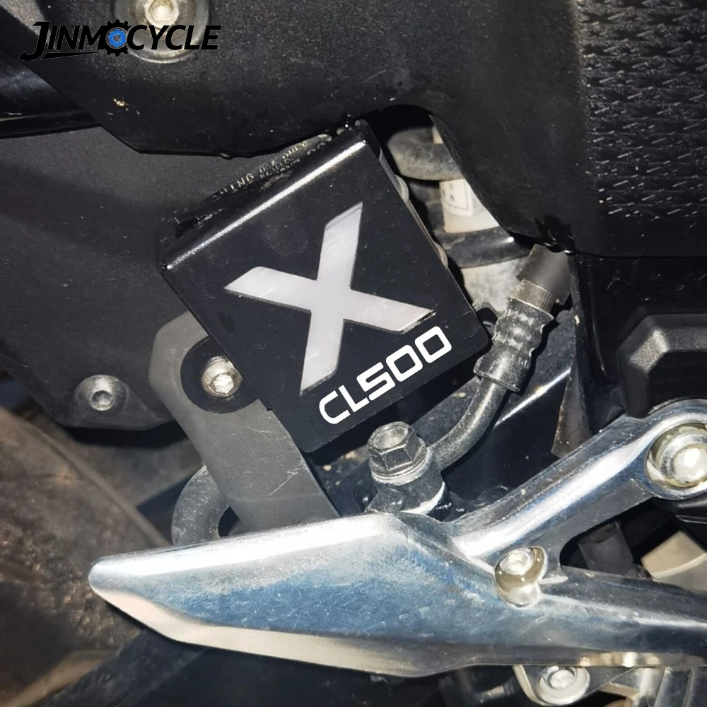

Motorcycle Accessories Rear Brake Fluid Reservoir Protective Guard Protector Cover For HONDA CL500 CL 500 2023-2024-2025-2026