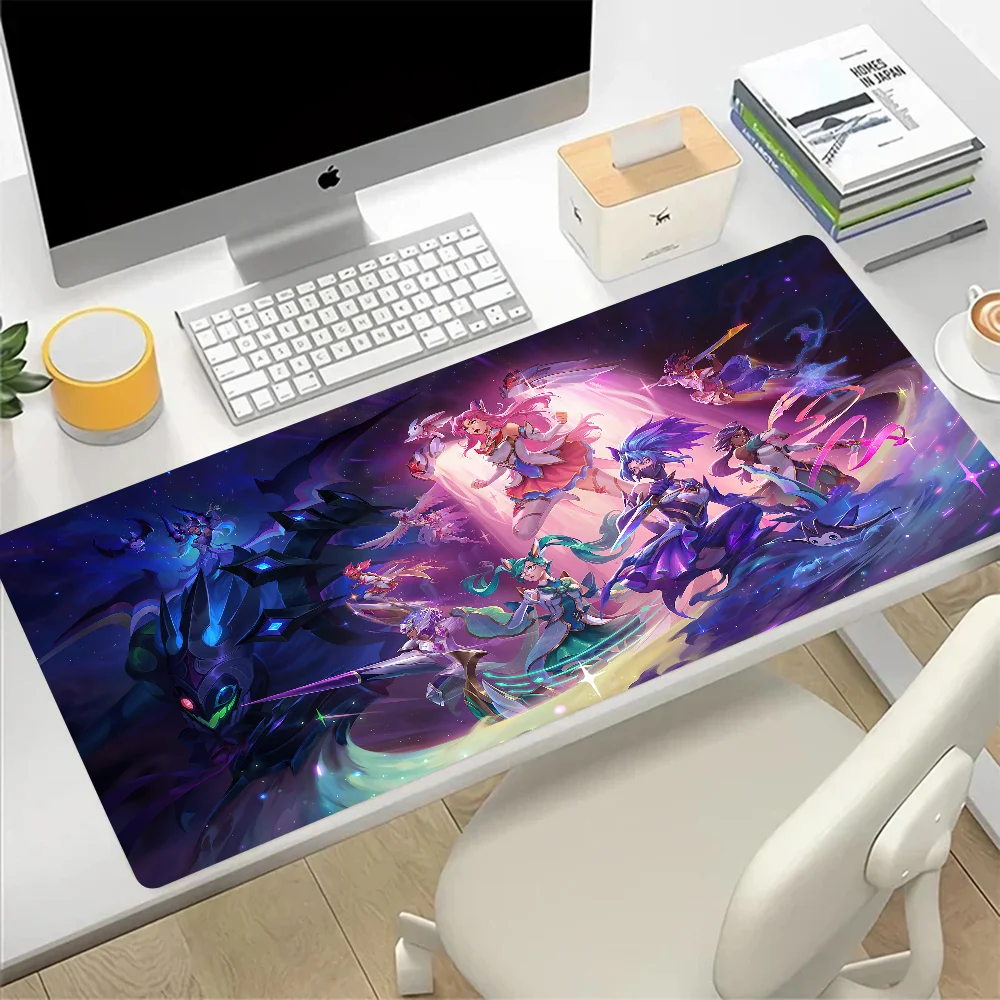 Star Guardian League of Legends Large Mouse Pad Gaming Mousepad PC Gamer Computer Office Mouse Mat XXL Keyboard Mat Desk Pad