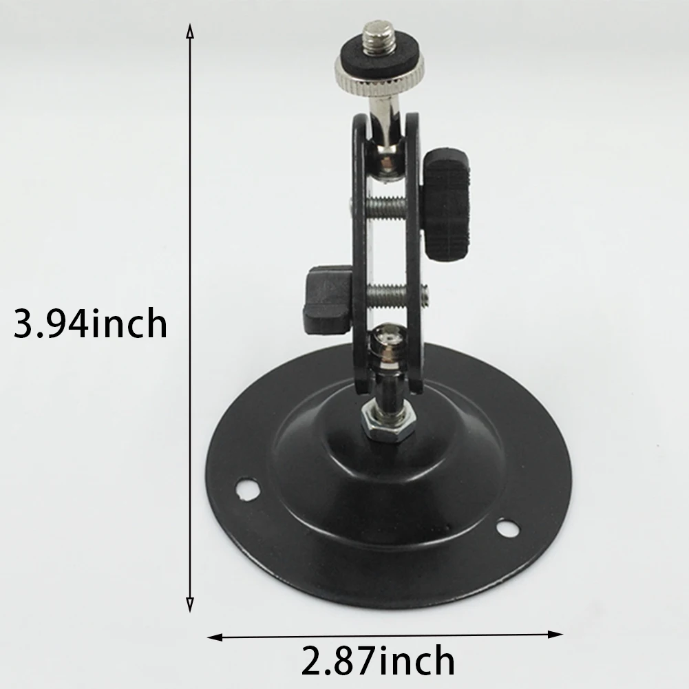 -AS58 Camera Wall Mount Bracket,Monitor Holder,Black Speaker Brackets,Indoor Outdoor Ceiling Wall Mounts Projector Stand 5PCS