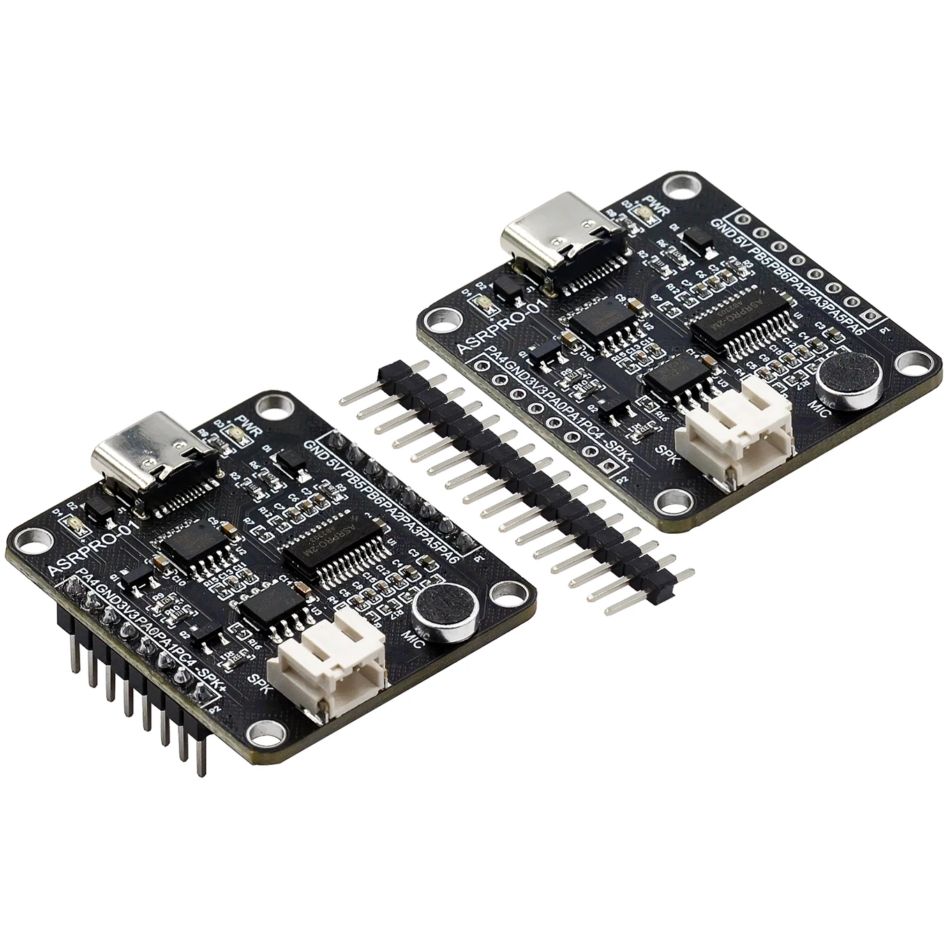 ASR PRO voice recognition module serial port one click downloading offline voice development board