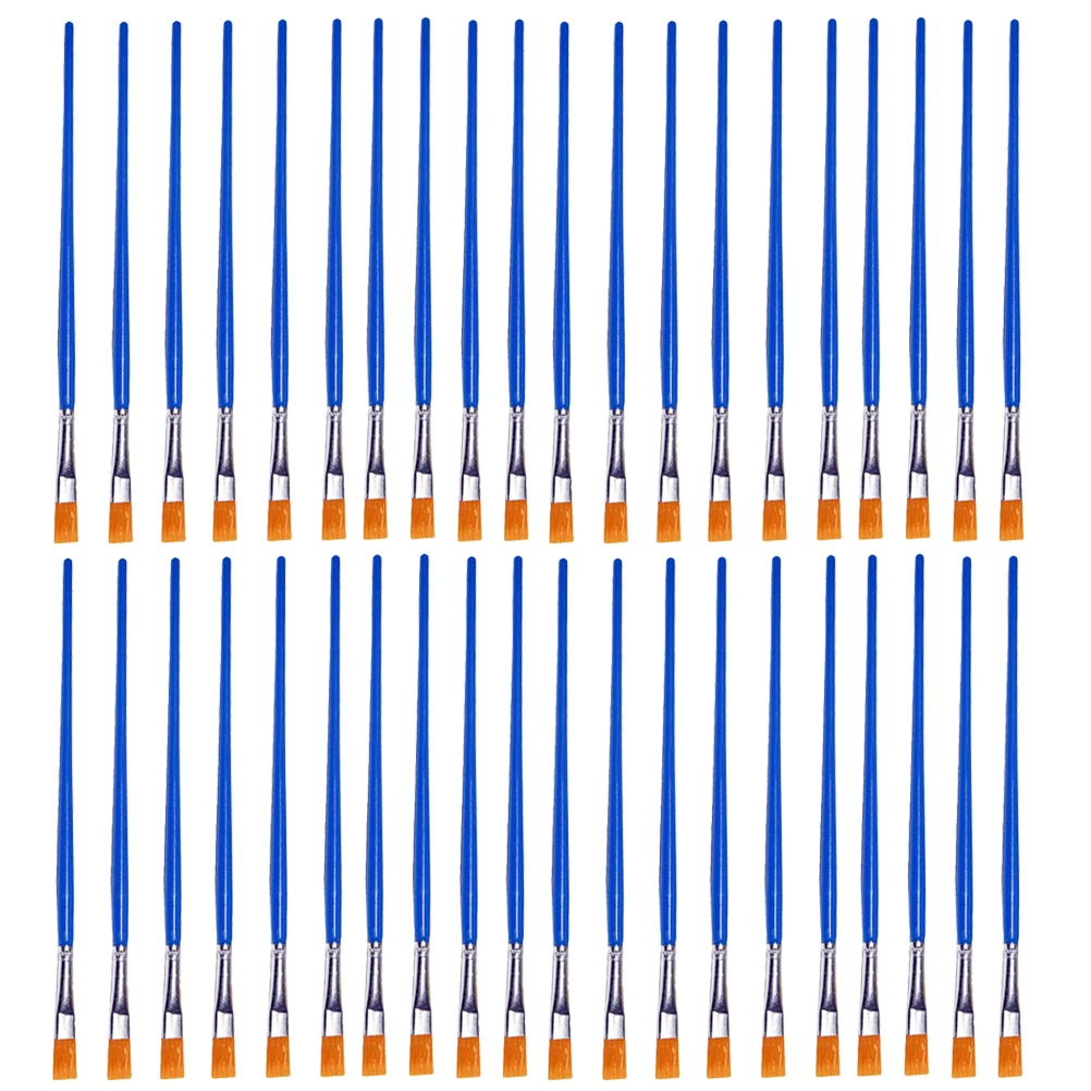 

100pcs Paint Brush Set Watercolor Oil Acrylic Painting Tools Kids Adults Beginners Flat Line Hook Pens Travel Kit Light Durable