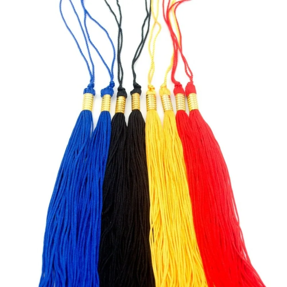 Keepsake Golden Pendant Graduation Tassel Long DIY Academic Tassel Hang Rope Fringe Trim Hats Accessories Graduation Ceremony