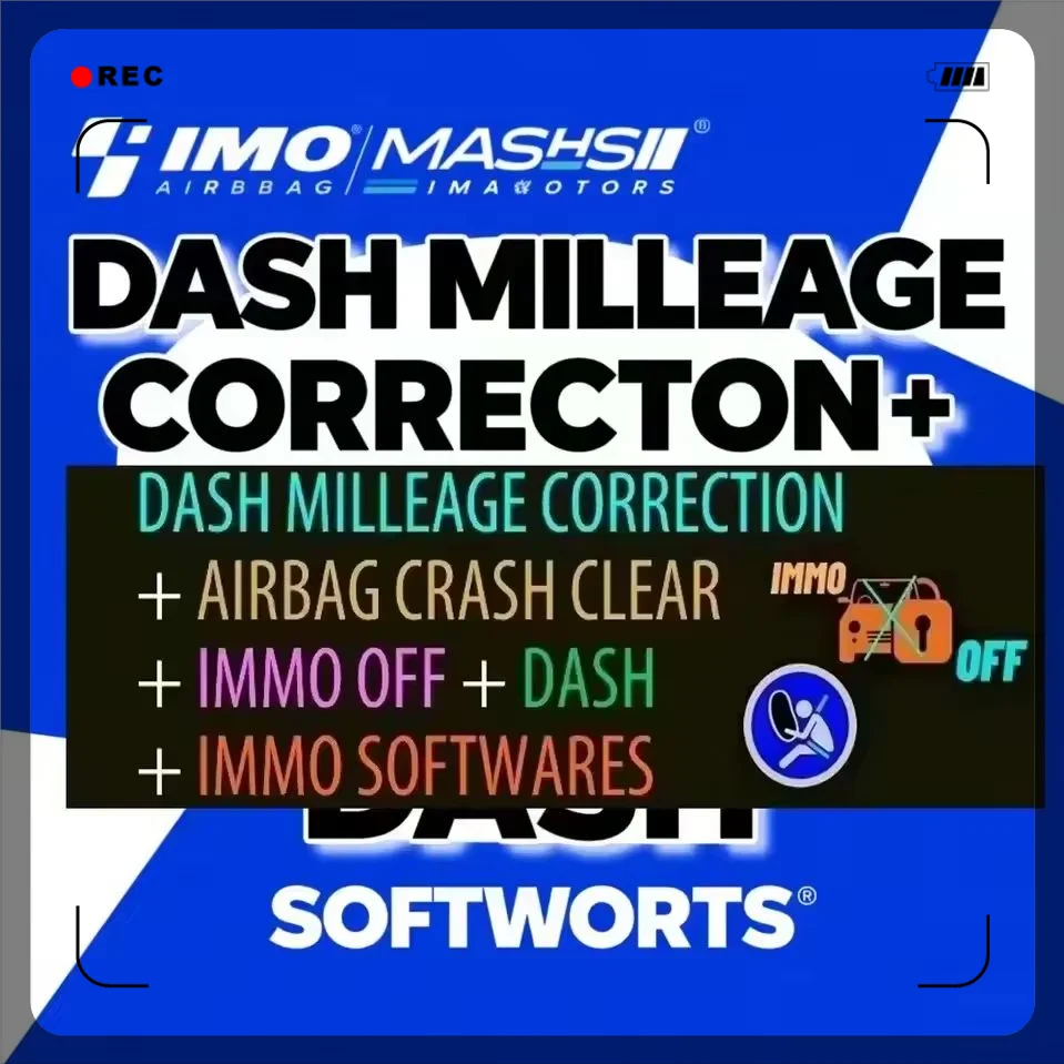 

Newest 2025 32GB Package DASH MILLEAGE CORRECTION+AIRBAG CRASH CLEAR+IMMO OFF+ DASH +IMMO SOFTWARES