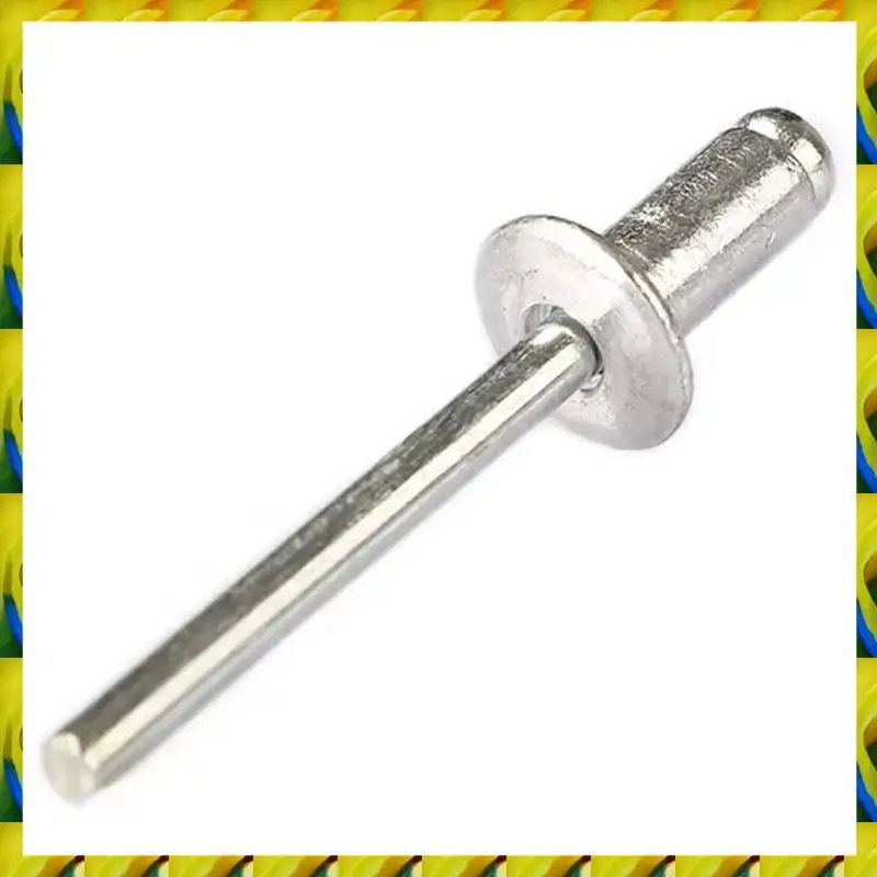 WFF Rivettatrice per impieghi gravosi 120 pezzi Rivetti ciechi Utensili manuali Kit di assortimento Strumento per dadi per rivetti Arancione