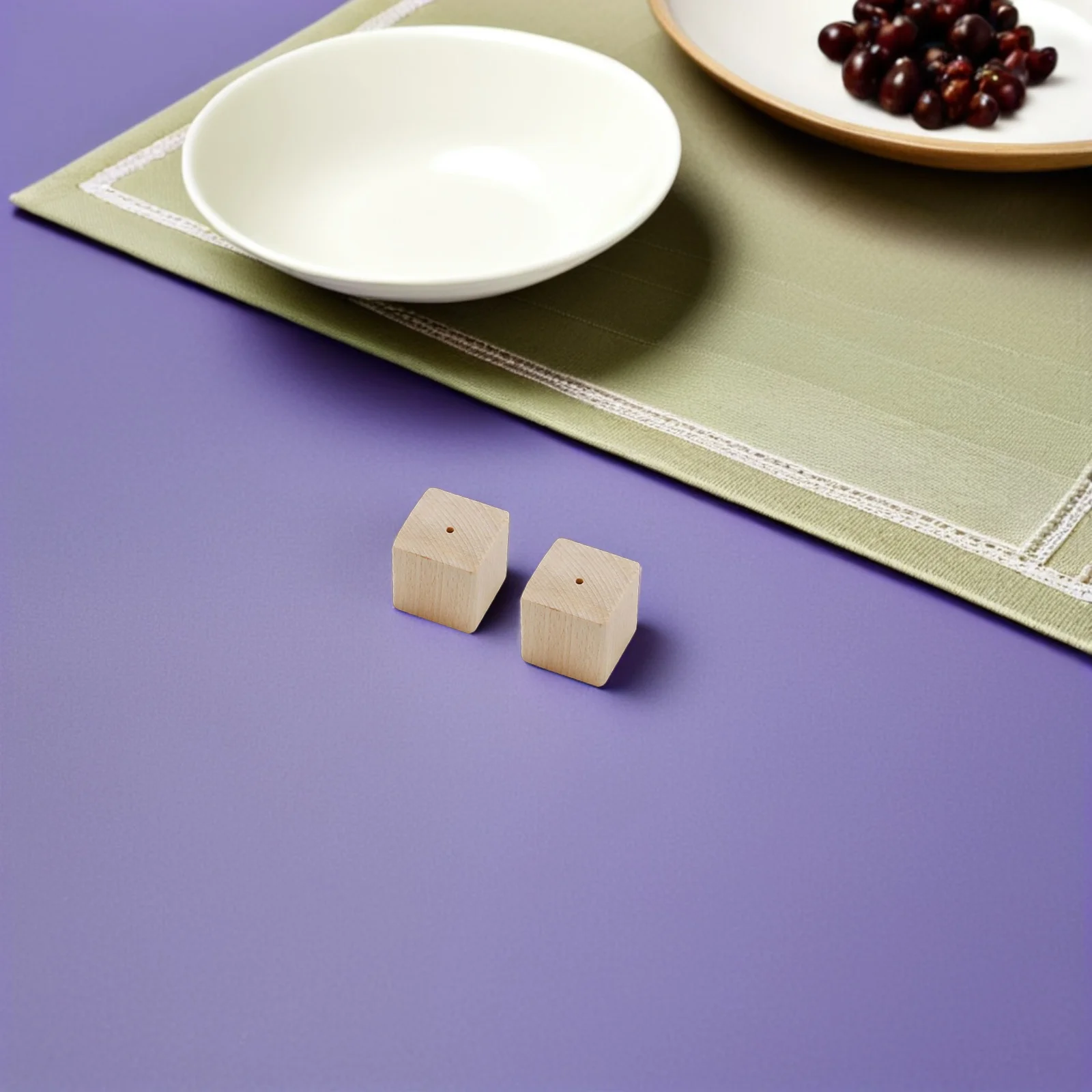 

2Pcs Wooden Flower Nail Bases Stable Cake Decorating Stands for Home Bakers Icing Flower Display Baking Tools Kitchen Supplies