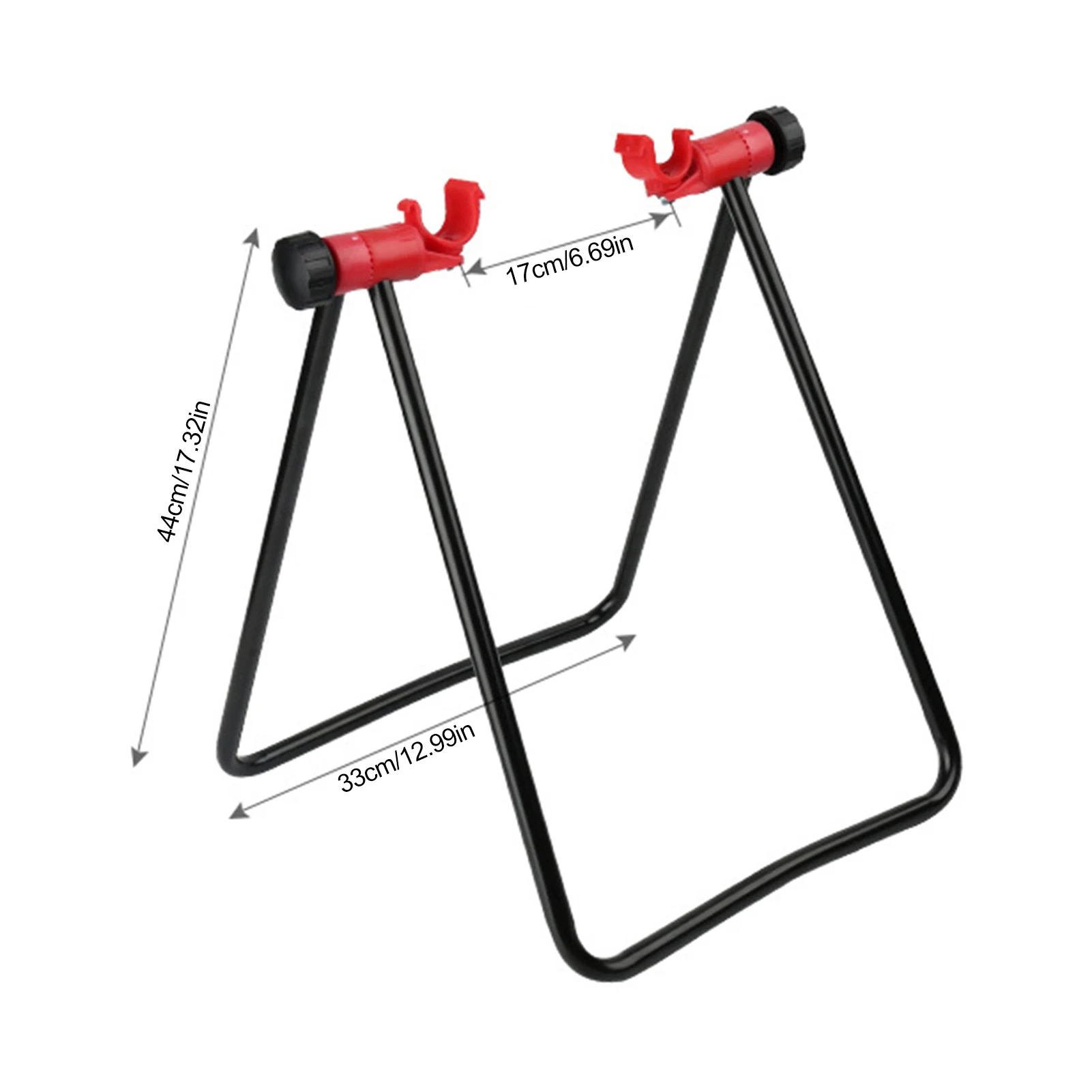 Bicycle Triangle Stand Indoor Parking Display Repair Rack Stable Floor Mount Holder for Bike Storage and Maintenance