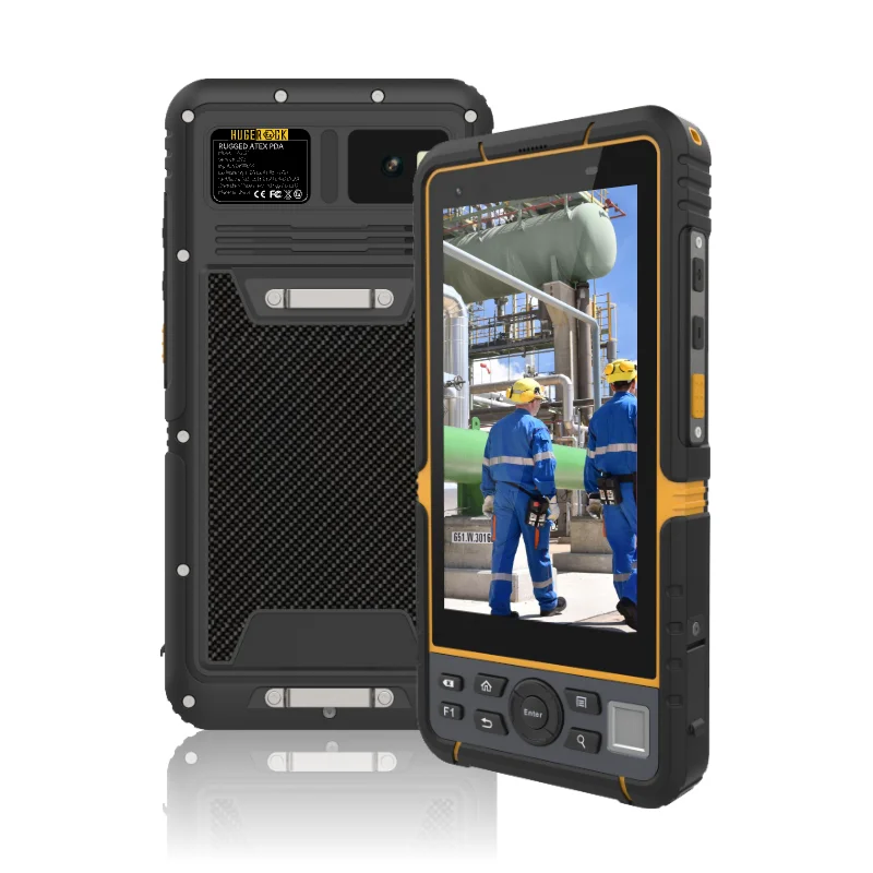 For T60EX Droproof 5.5 Inch 500nit Explosion Proof 9000mAh NFC Reader Wearable Handheld Barcode Scanner 13.56MHz in Stock