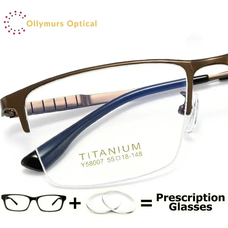 

XUKA Gentlemen Prescription Optical Lenses with Recipe Photochromic Lens Optical Acetate Eyewear Men Anti Blue Light Myopia