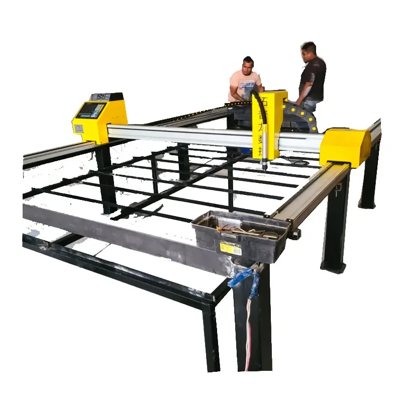 CNC Plasma Light Gantry Double Rails Tracks Laser Likely Smooth Surface Flame Oxyfuel Dual Use F2100 Automatic System