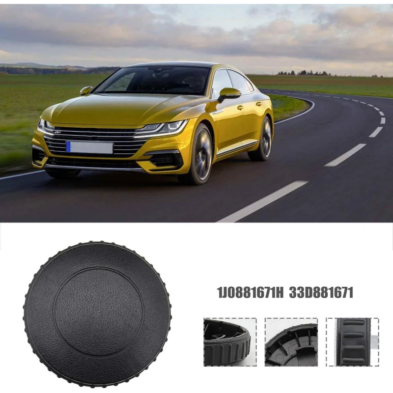 Car Auto Front Seat Recline Knob Adjustment Handwheel Compatible with Polo Golf Jetta MK5 Passat 33D881671 1J0881671H