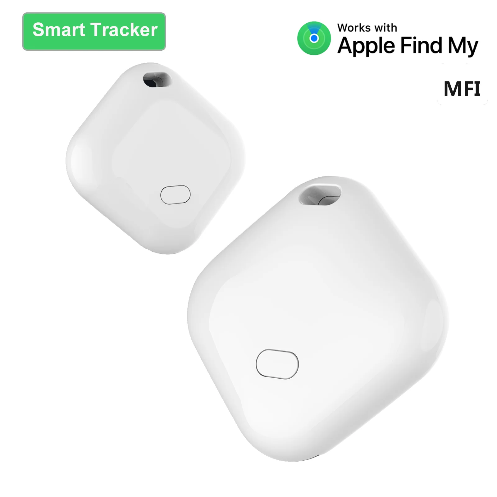 Smart Mini Tag Tracker For Apple Find My APP AirTag Finder Key/bike/Wallet/bag Anti Loss Smart Bluetooth Locator Tracker