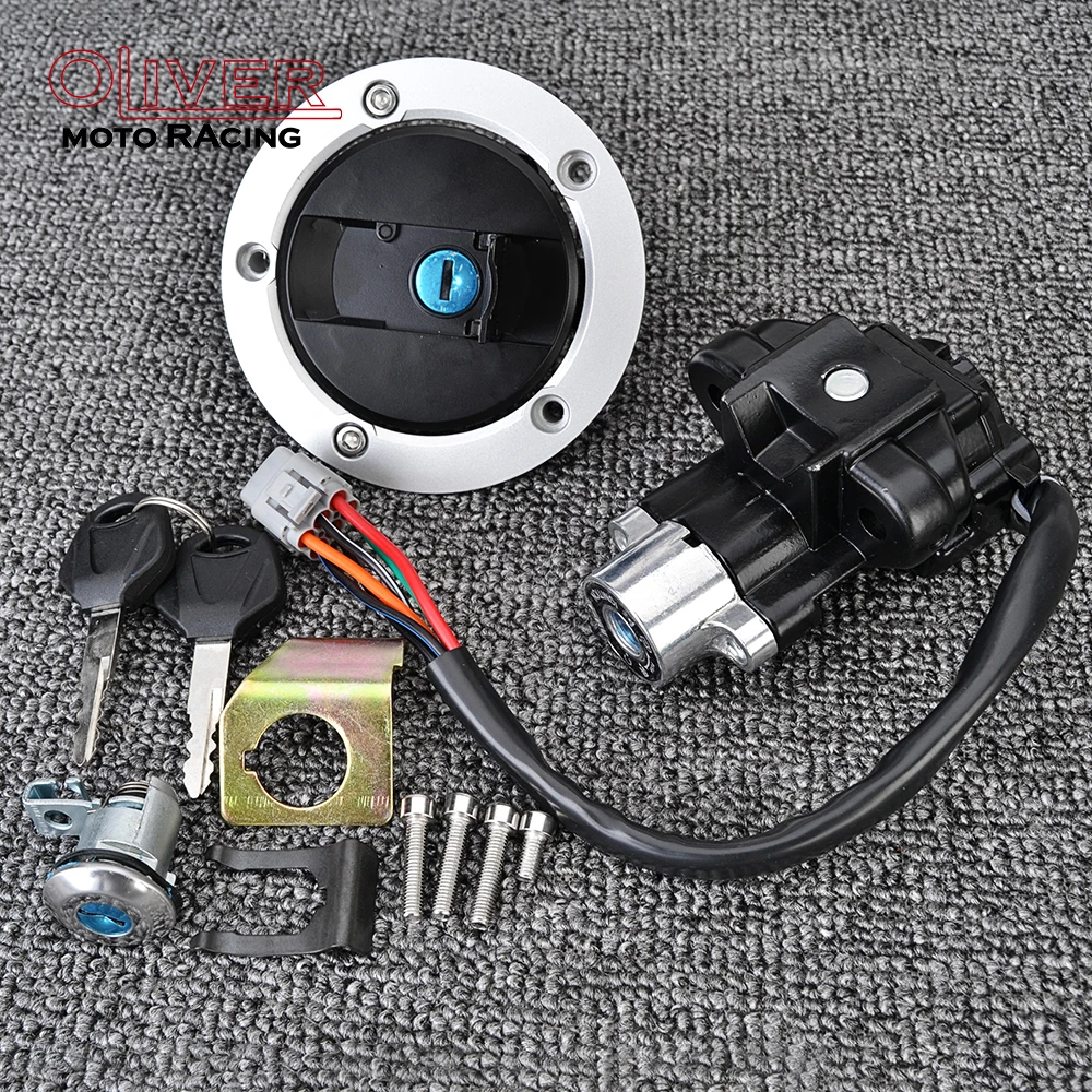 Ignition Switch Fuel Gas Cap Seat Lock Set For Suzuki GSF650 GSF650S Bandit 650 GSF1250 GSF1250S GSX650F Katana 650 37000-07810
