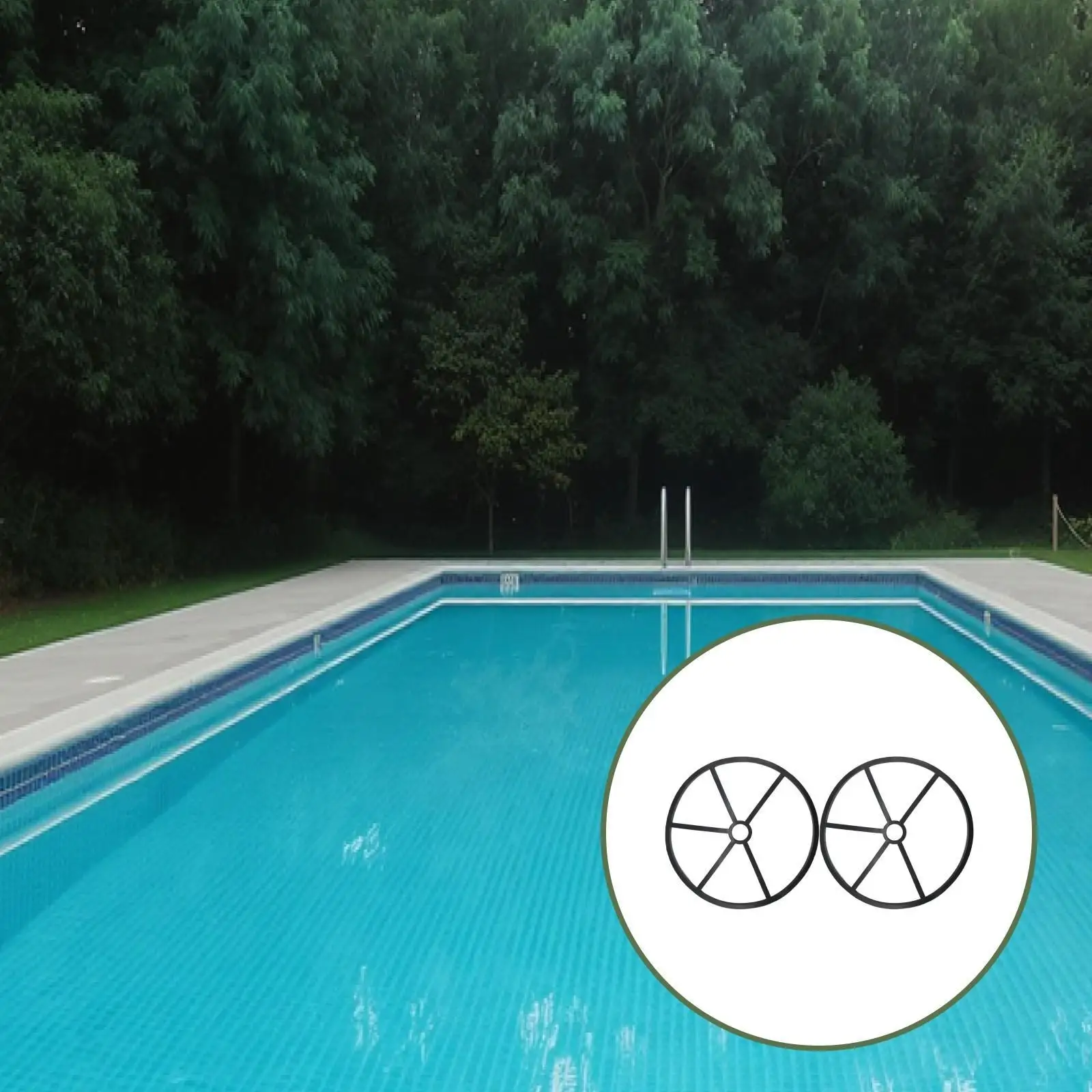 Swimming Pool Filter Pump Rubber Diverter Spider Gaskets Spare Parts Sand Filter System Compatible with Pool Multiport Valve