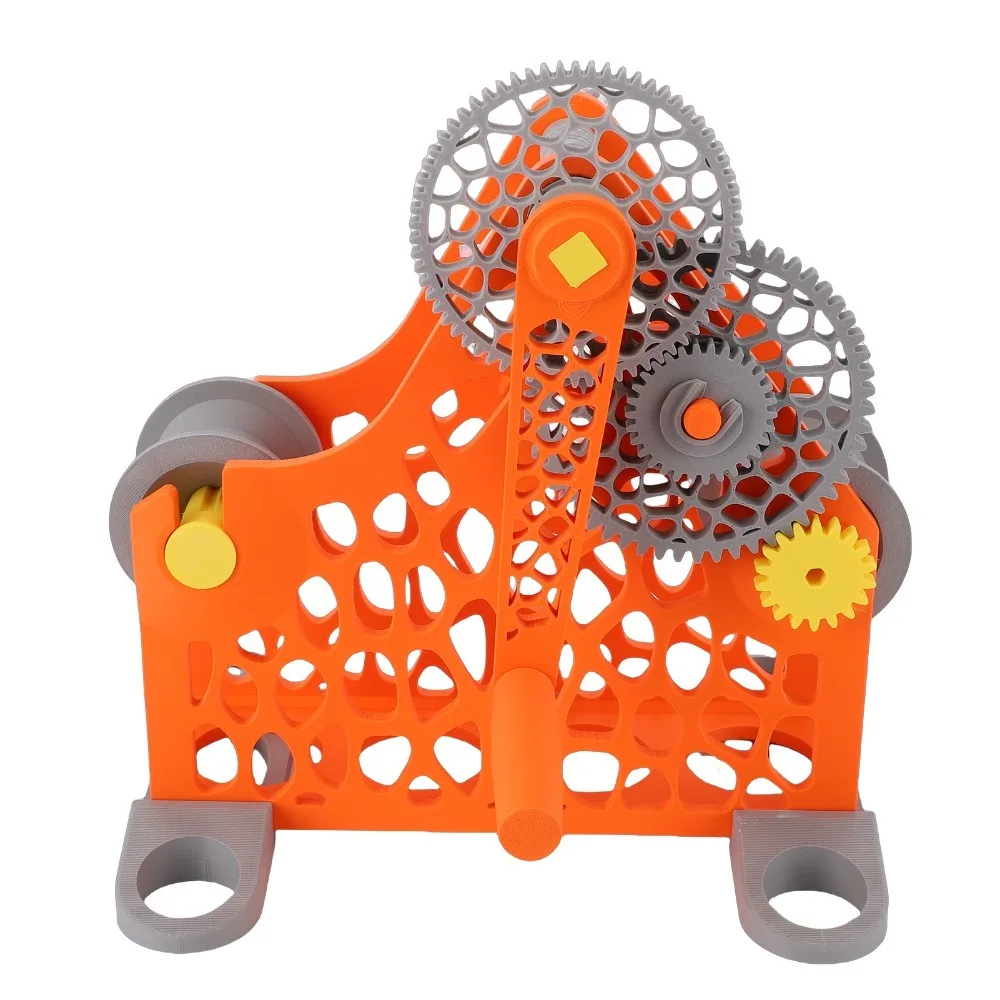 Hand Cranked 3D Printer Filament Respooler Detachable Design Modular Design Spool Rewinder 1kg Capacity Filament Spool Rewinder