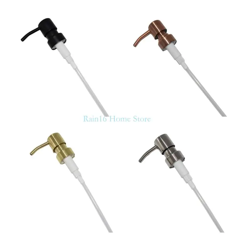 02DB Stainless Steel Soap Dispenser Replacement Head With Leakproof Spring Mechanism