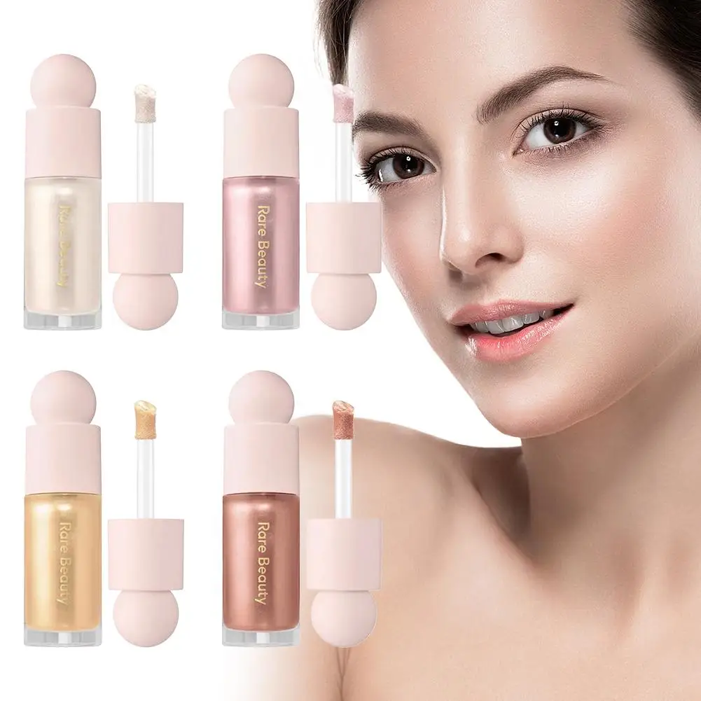 Fard à joues liquide à reflets, beauté Rare, double usage, hydratant longue durée, imperméable, Rouge, cosmétiques lissants