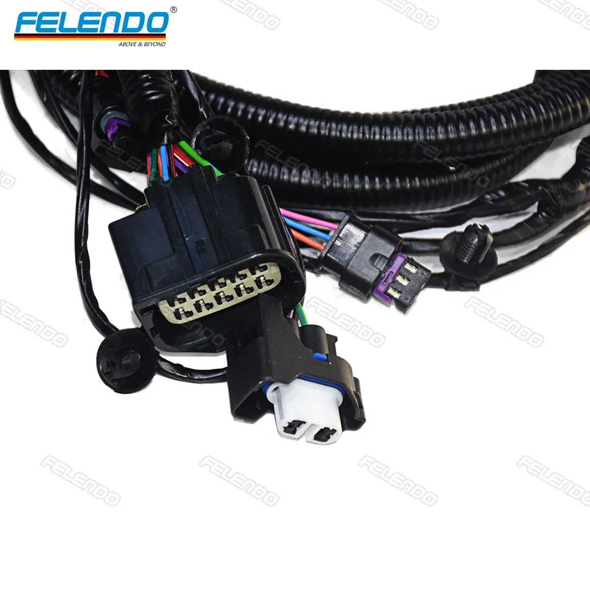FELENDO Land A Rover LR040370 Front Bumper Parking Harness PDC Sensors for Range Rove 2013