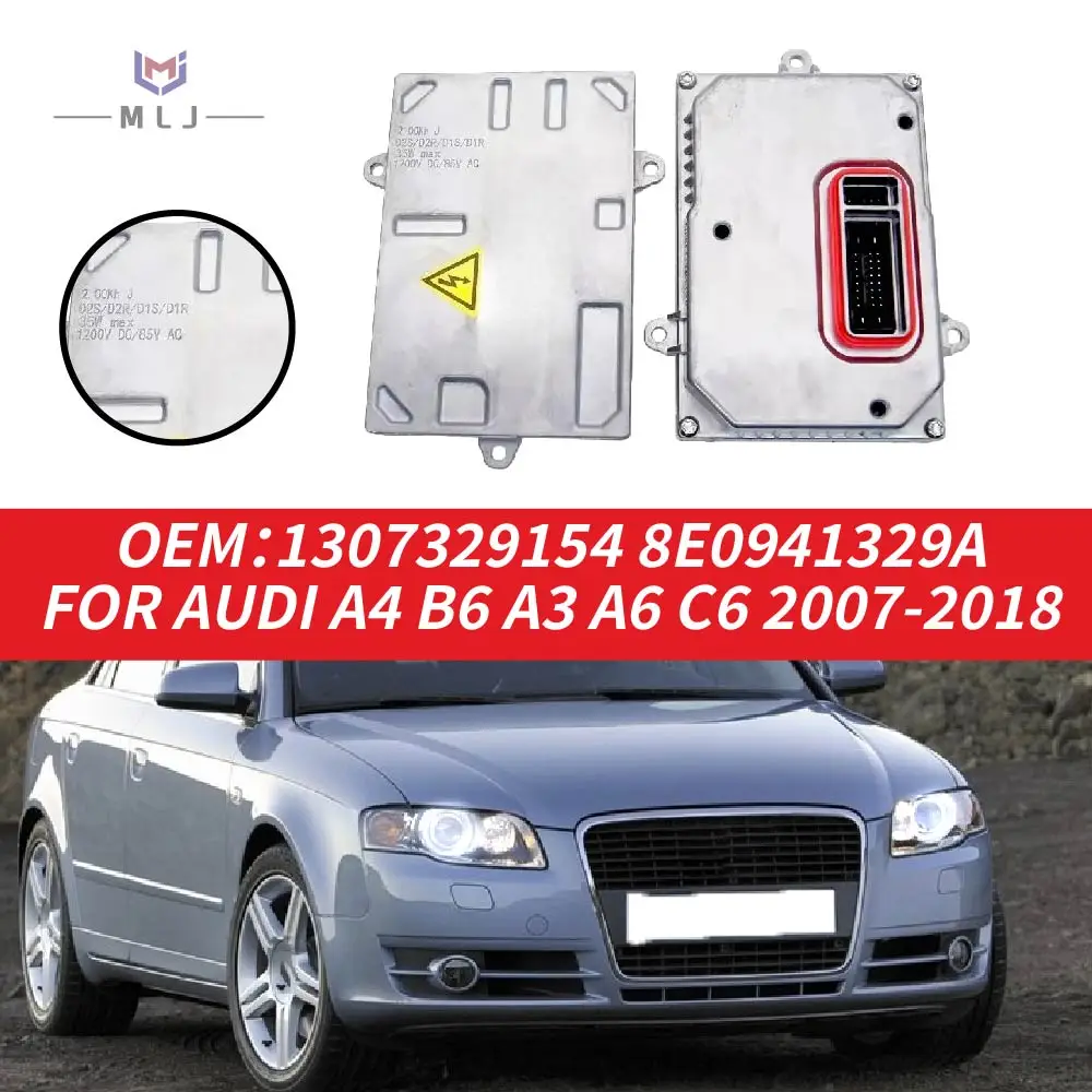 1307329154 8E0941329A Xenon Headlight Ballast Module D1S D1R D2S D2R HID For Audi A4 B6 A3 A6 C6 2007-2018 Replacement Parts