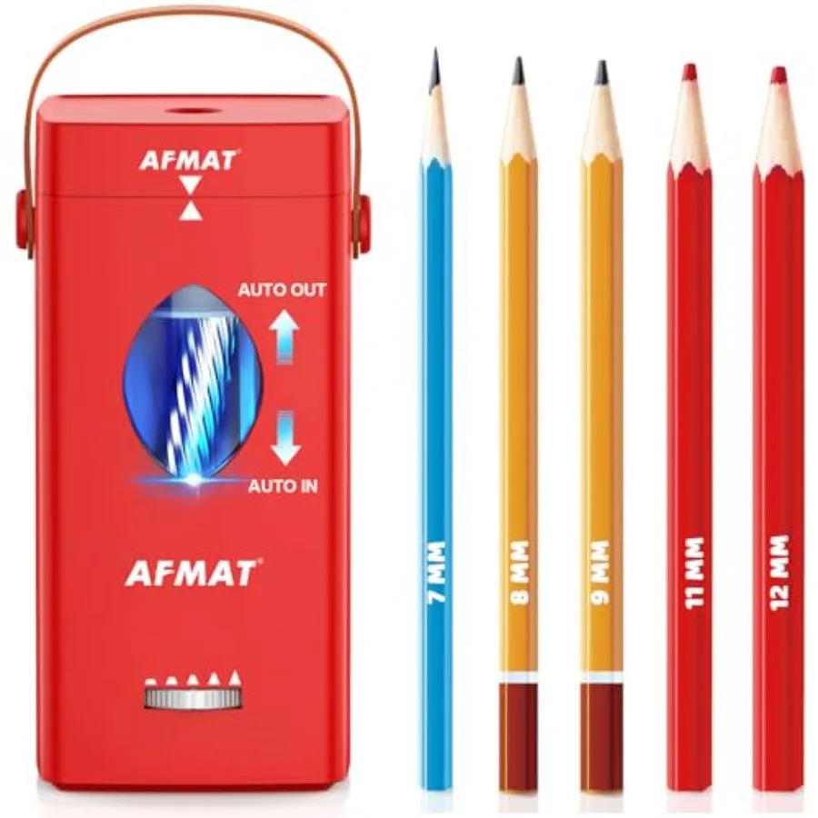 

Электрическая точилка для карандашей, перезаряжаемая, беспроводная, полностью автоматическая, для класса, с автоматической подачей и вытягиванием карандашей, 5 уровней заточки