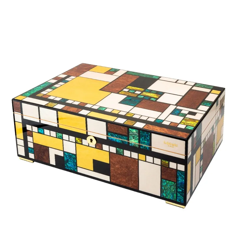 

Cigar Moisturizer Spanish Cedar Shell Awakening Cigar Box