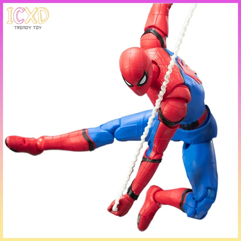 الأصلي فندان الرجل العنكبوت أطقم منمذجة 1/12 سبايدرمان ستارك البدلة الجمعية إنفينيتي ساغا Abs المشتركة المنقولة لعبة طفل هدية #1