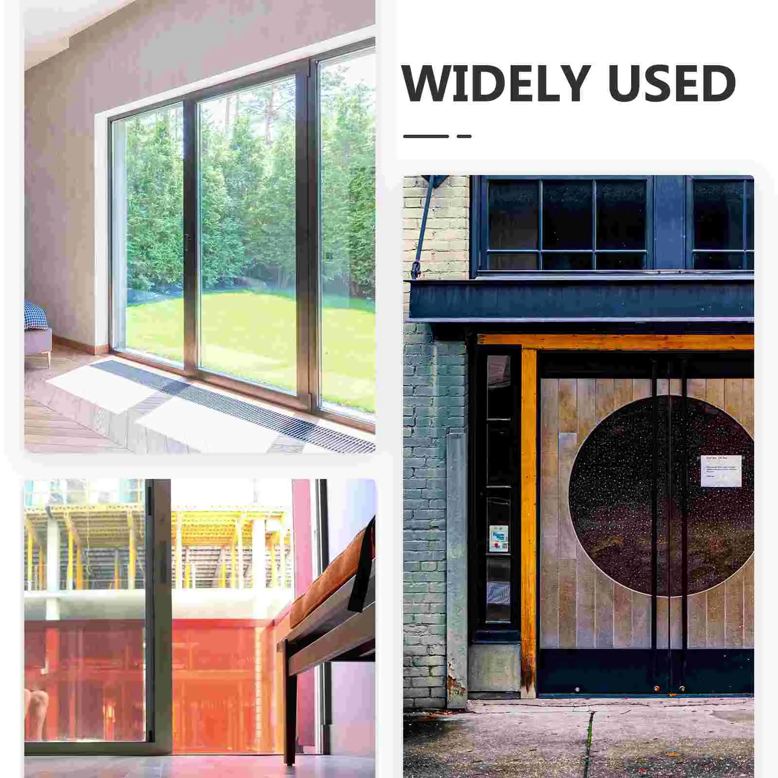 2 Stuks Schuur Deuren Rails Vloer Bodem Gids Stop Track Stopper As 450X150X150CM Gidsen Mount