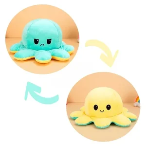 7 principais vendas pelúcia polvo dupla face - №2