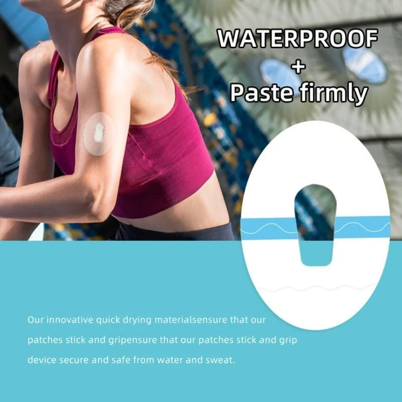 K0EA 30/50Pcs Adhesive Patches for G6 Sports Fixed Stickers Covers Waterproof