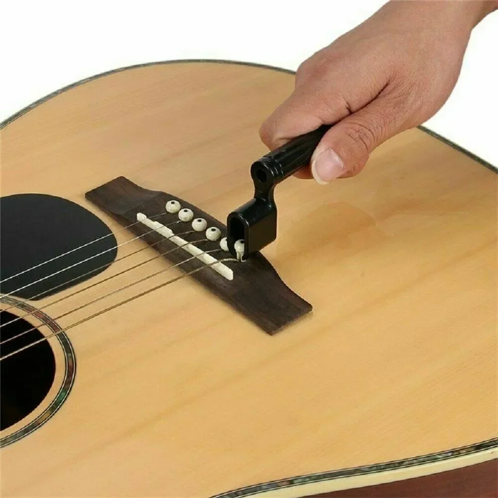 Wholesale 5 Picks Set  Alice Multifunctional Guitar String Winder Bridge Pin Puller Remover With Plectrum Holder111111