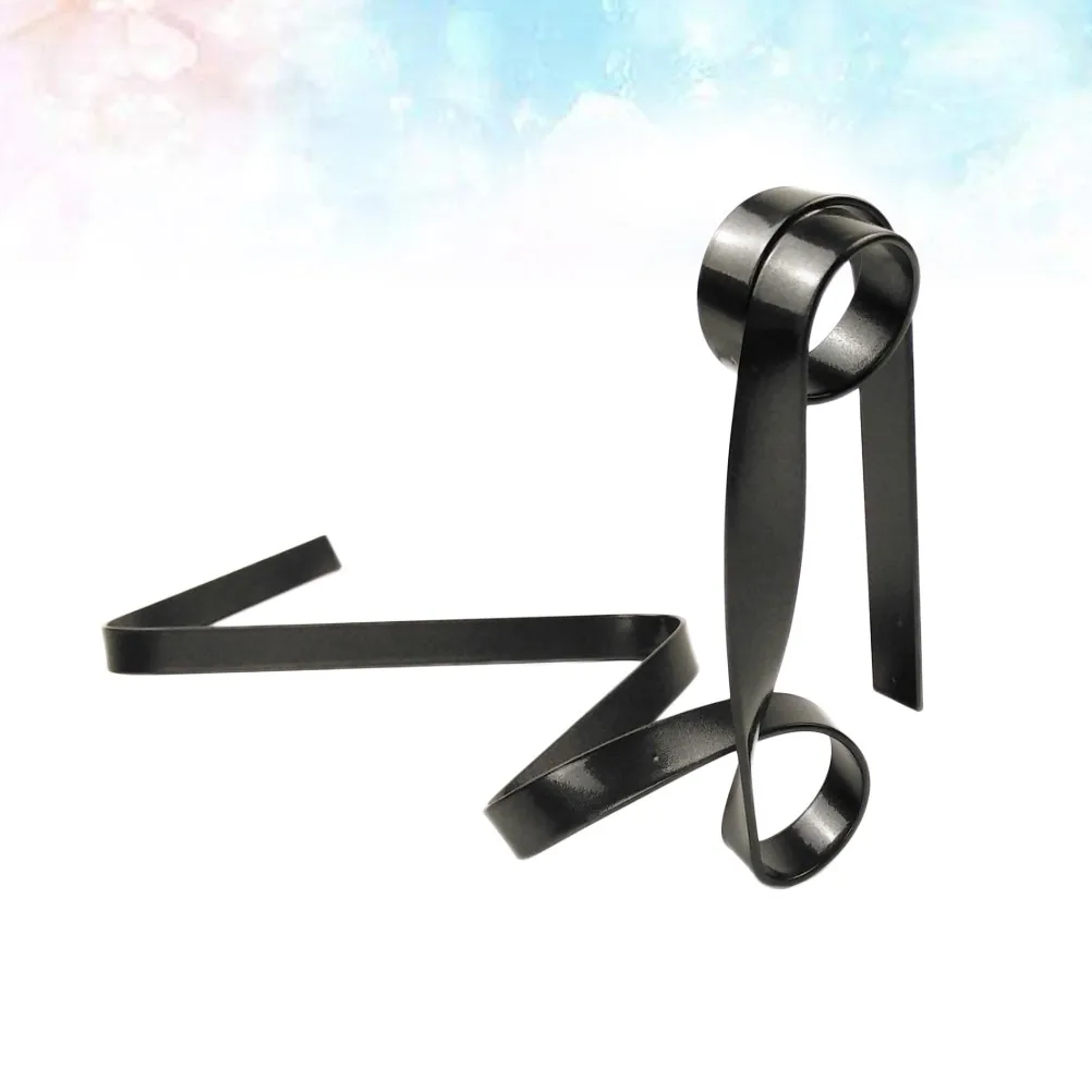 1Pcs Floating Wine Bottle Holder Iron Ribbon Suspension Wine Rack Balance Desktop Decoration Bar Table Display