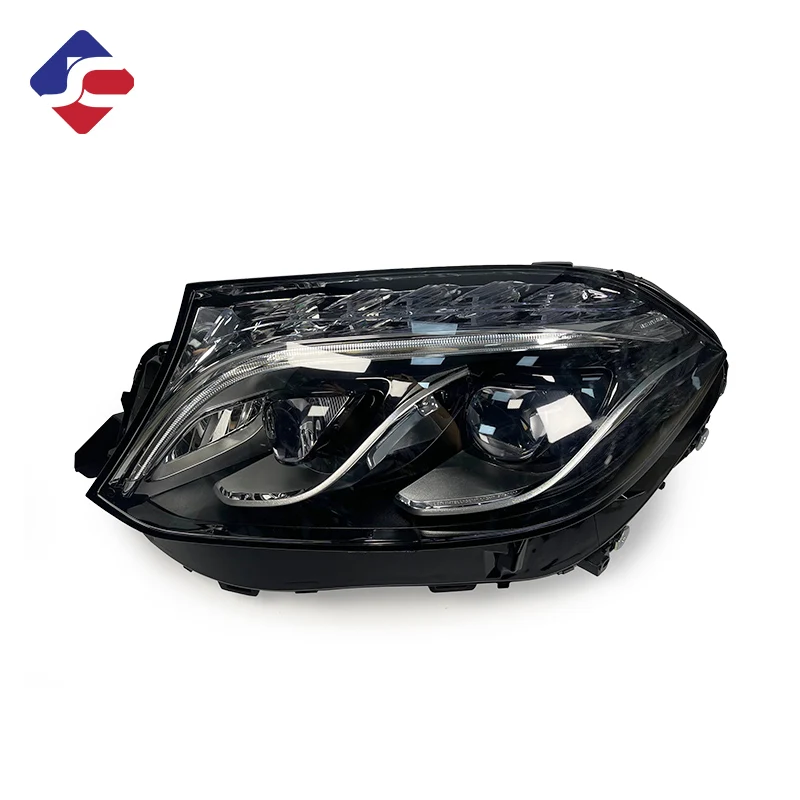 Automotive Parts High Configuration Upgrade Refit Original Headlights Headlamp for Mercedes Benz 2018 W166 GLS GLS450 GLS400