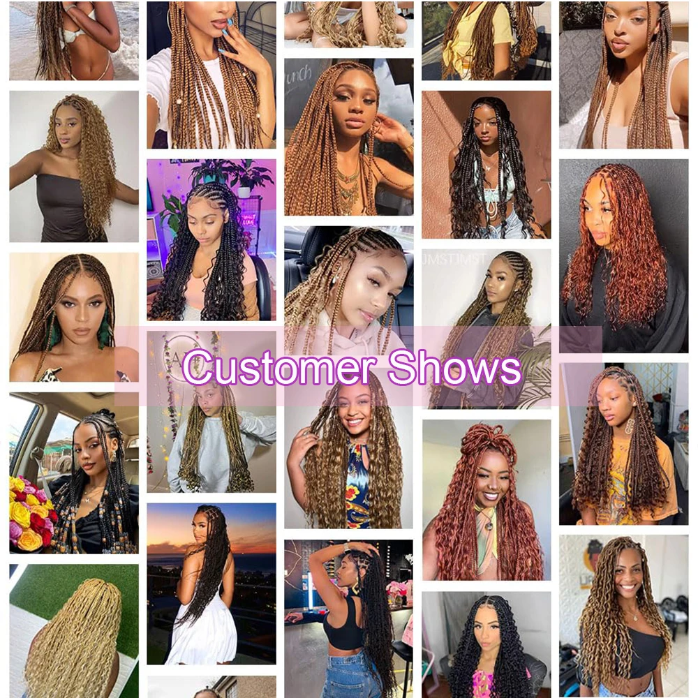 Linhua Kinky Straight Bulk Human Hair For Braiding Boho Braids Crochet Micro Knotless Bohemian Box Braids Yaki Double Drawn 1B