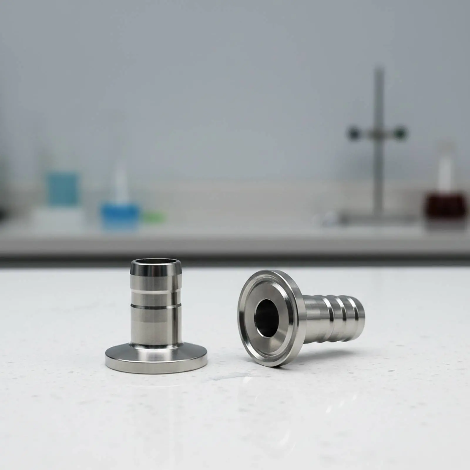 Picture 6: Tri Clamp Hose Barb Adapter Corrosion Resistant Sanitary Hose Fitting Industrial Hardware Food Safe