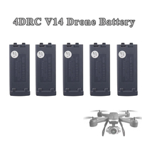 4DRC V14 Mini Drone Battery Original 1S 3.7V 1600mah Lipo Battery for 4DRC-V14 RC Quadcopter Helicopter Accessories Drone Parts