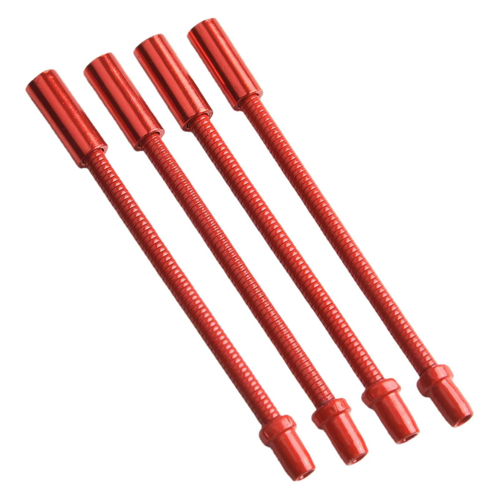 Przewody hamulcowe V-brake, sprężynowe, 4 sztuki, ze stali nierdzewnej, do rowerów MTB, prowadnica kabli hamulcowych, 20 cm