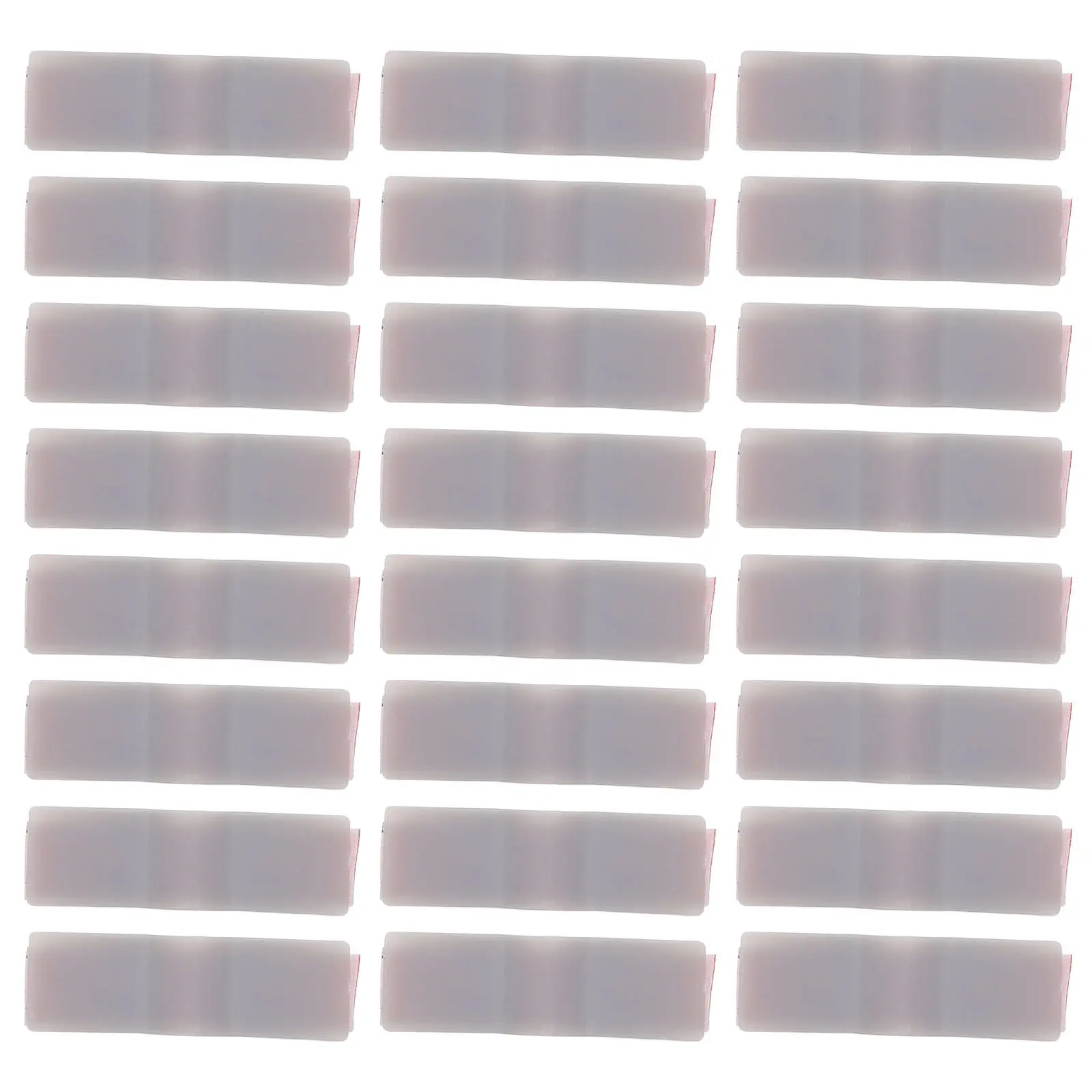 50Pcs Self-Adhesive Sliding Door Buffer Damper Stopper Upper Track Positioner for Wardrobe Sliding Door Hardware Roller System