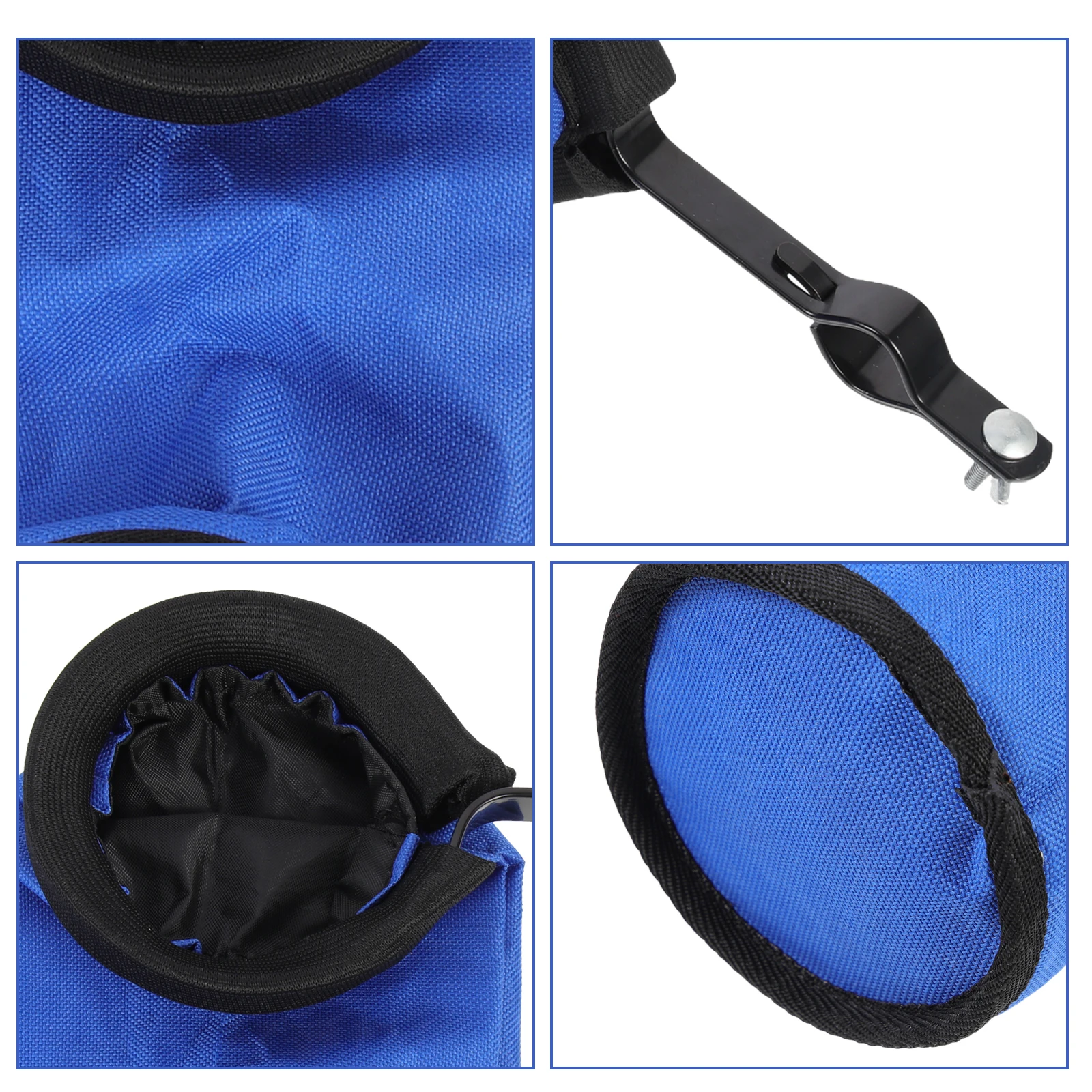 

Lightweight 600D Oxford Drumstick Storage Bag Aluminum Steel Frame Portable Drum Mallets Holder for Practice Performance