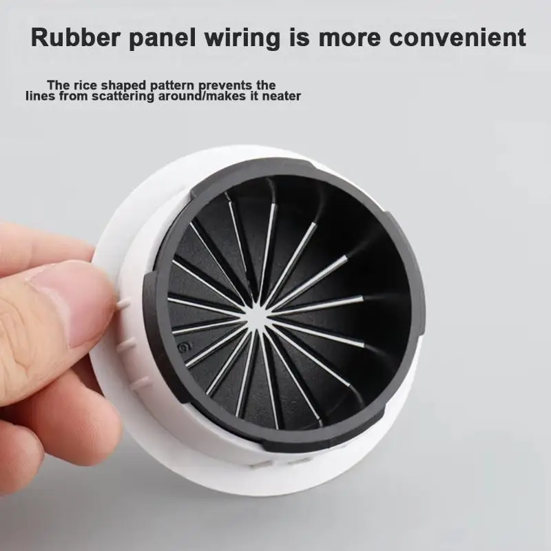 Durable Desk Cable Grommets Multiple Styles Easy To Install For Office Home Wire Management