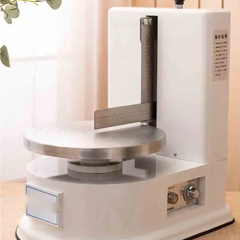 Tort urodzinowy maszyna do rozmazywania domowego małe automatyczne urządzenie do rozmazywania śmietany cukiernia do pieczenia płaskiego