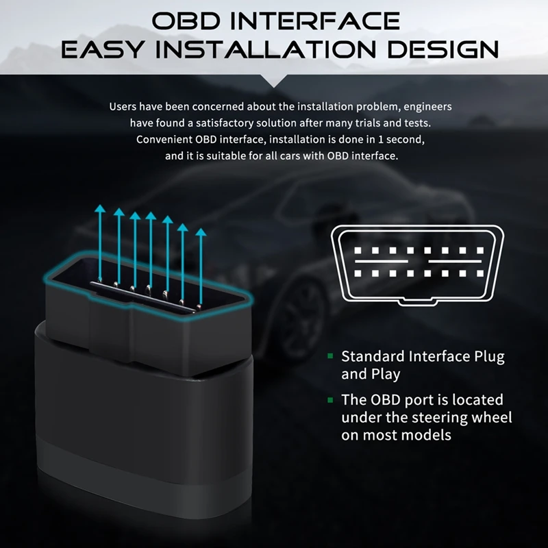 For V-Gate Pro 2S OBD2 Scanner Bluetooth 5.2 Car Scan Tool and Code Reader for IOS & Android &