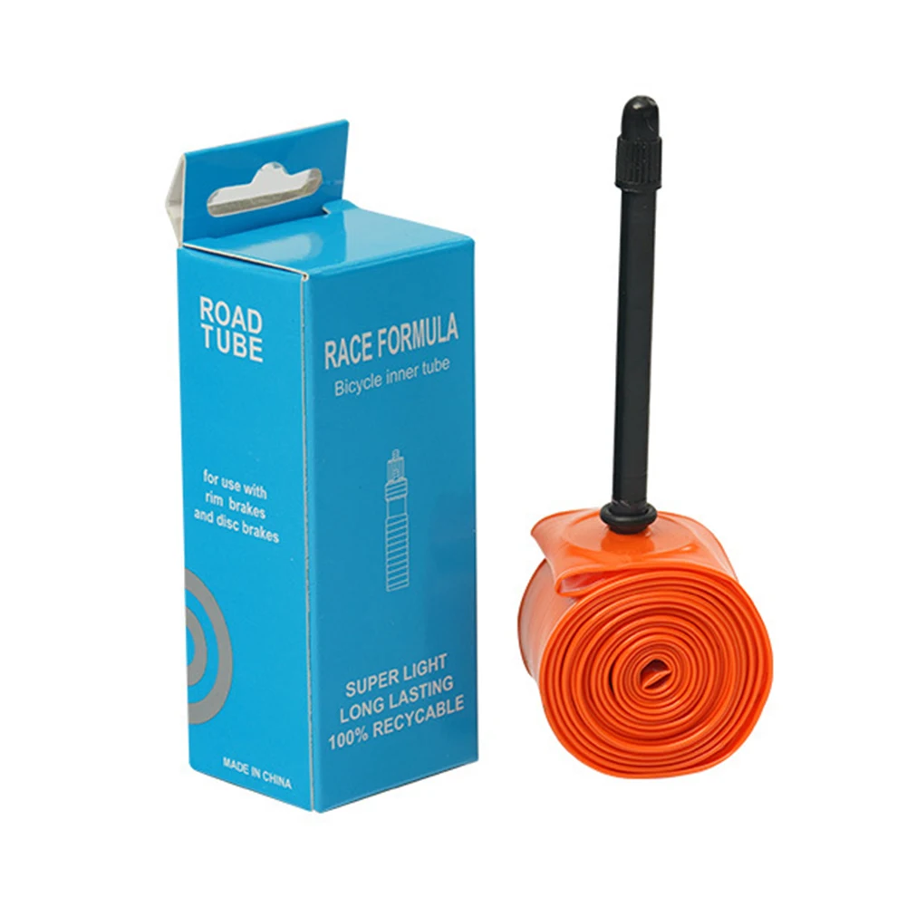 

Road Bike Inner Tube, 700x18 32C, FV45/65/85mm, High Performance and Easy Installation, Protects Against Tire Damage