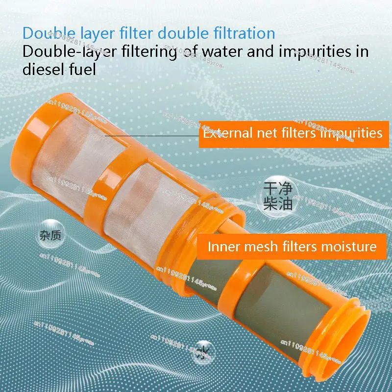 Increase Flow Oil-Water Separator Separation Filter Filter Funnel Filter Element Diesel Artifact