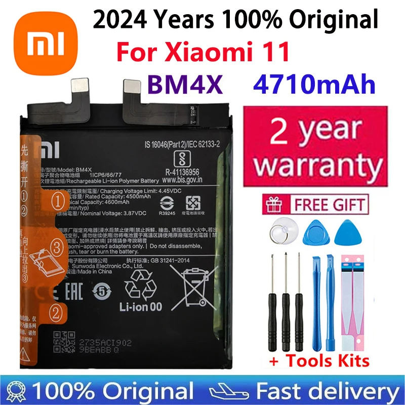 Xiaomi Redmi Note Mi K40 3 5 5A M5 5S 6 6A 7 8 8T 9 9A 9C 9S 9T 10 10S 10X 11 11S 11T SE Poco F1 M2 M3 F3 X3 4X plus Pro Battery